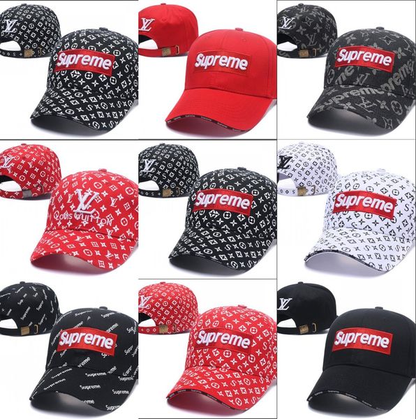 

Хорошее качество Мода Новые Sup Styles кость Casquette S Письмо Шапки Шапки Регулируемый Sup