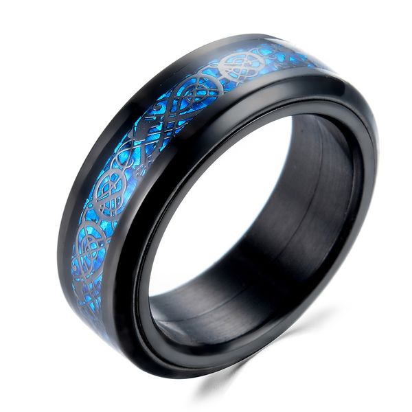 bague homme titane bleu bague homme titane bleu