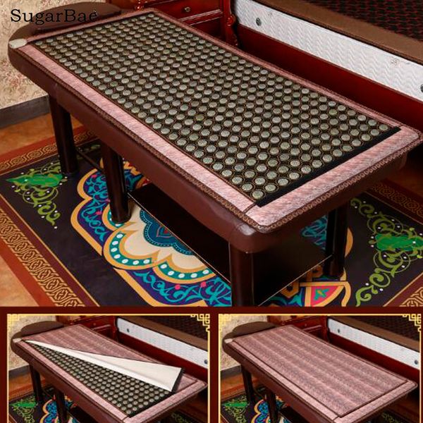 Heating Mattress Health Care Mat Heated Cushion Nature Jade Beauty