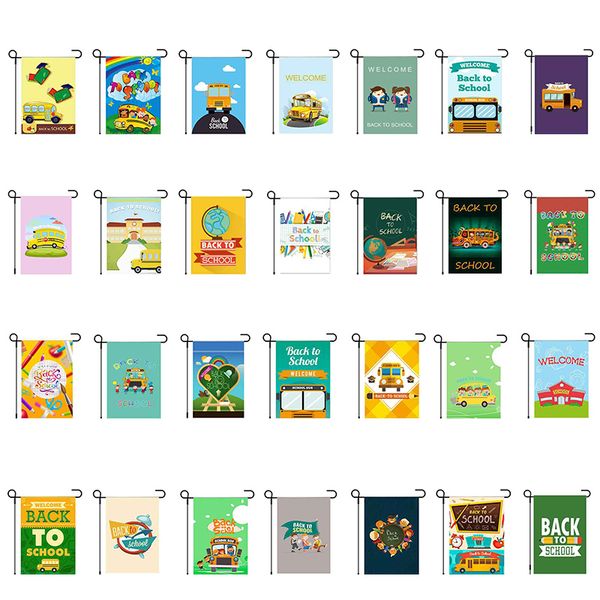 2020 Back To School Decorative Garden Flags Indoor Flags Custom