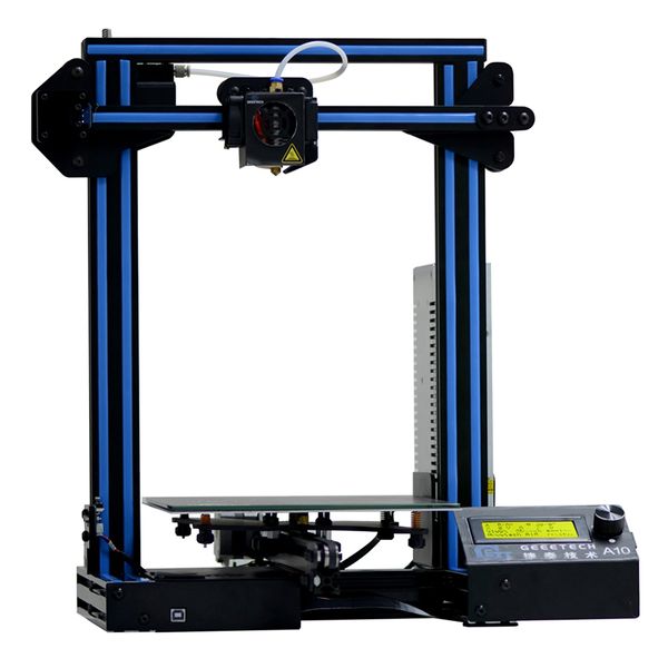 

geeetech a10 quickly assembly 3d printer 220 x 220 x 260mm desklarge building volume high accuracy prusa diy 3d printer