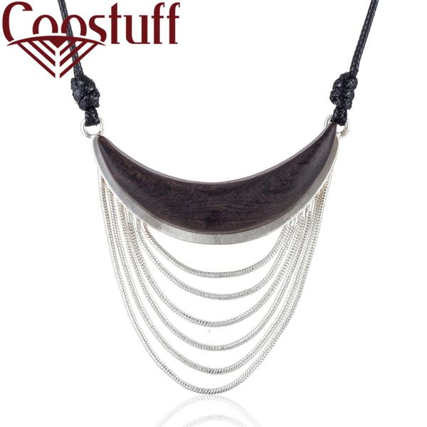 

2018 silver chains jewelry sandalwood long necklaces necklaces & pendants women collares mujer choker kolye bijoux femme