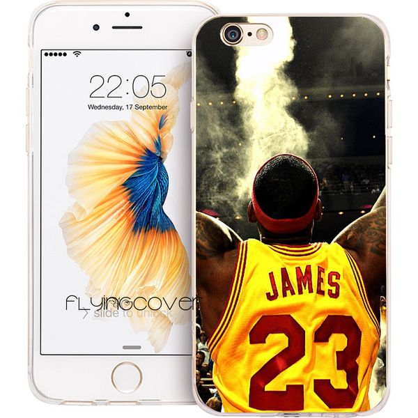 

Fundas LeBron James Clear мягкая силиконовая крышка телефона TPU для iPhone X 7 8 Plus 5S 5 SE 6 6S Plus 5C 4S 4 iPod Touch 6 5 случаев.