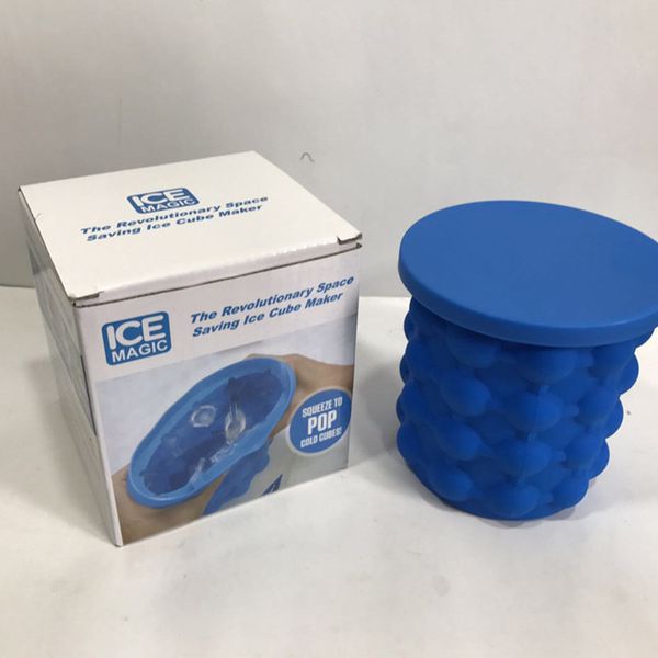 

2 размер силикон saving ice cube maker genie ice ведра силиконовые ice cuber maker mold космические путешествия инструменты кухни с рознично