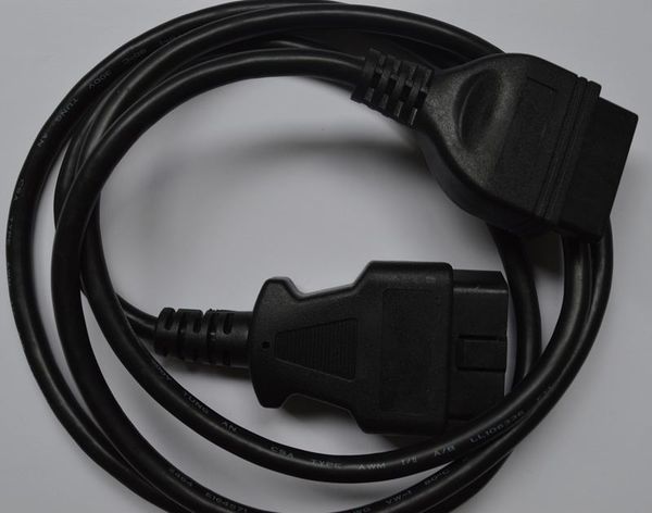 

1.5 меѬ ѬаиѬеннй кабел дл obd2 женин и мђжин 16pin obdii мђжин и женин 16-конакн