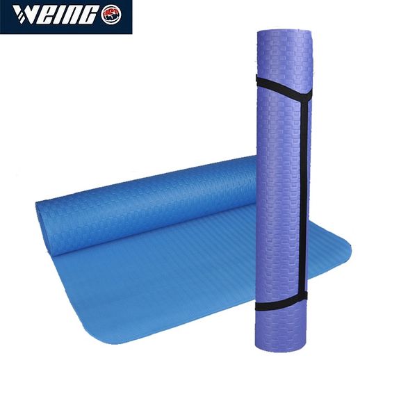 

printed 6mm thick comfort foam yoga mat for exercise and yoga