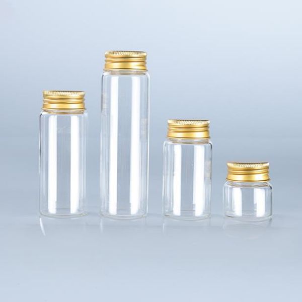 25 ml 50 ml Glasrohr mit Schraubverschluss, kleine Gewindeflasche, Glasfläschchen 37 mm, Probenflasche, schneller Versand F20172863