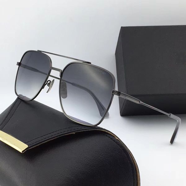 

2018 new sunglasses men with package sun glasses square frame case dnum180621-21, White;black