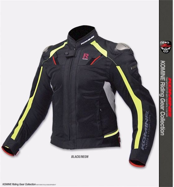 

2018 new komine jk 063 new hump car clothing titanium alloy motorcycle motorcycle racing garage riding suits clothes