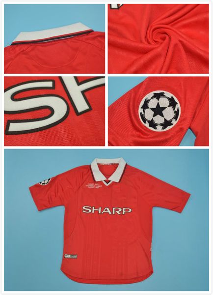 

1999 champion league final camp nou the final hort leeve1999 7 beckham long leeve jer ey retor jer ey