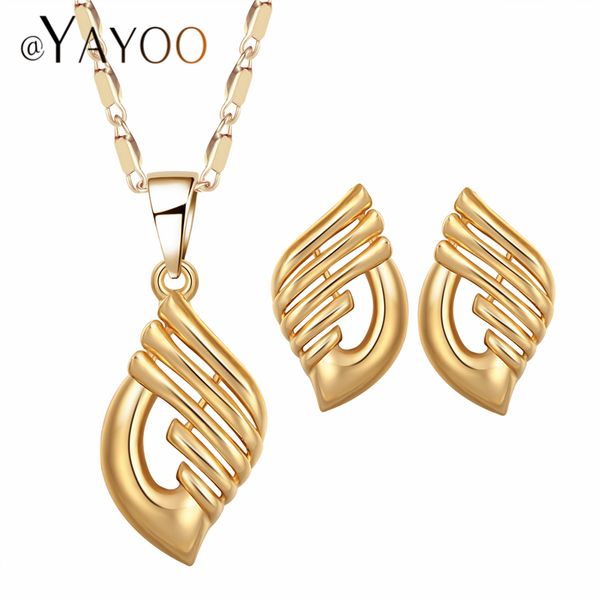 

ayayoo gold color nigerian beads necklace jewelry set for weddings women jewelry set big african dubai sets, Silver