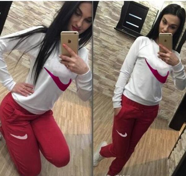 

women clothes sets sport tracksuits 2 piece set women sport suit jogging new autumn female girl student jogging suits cute, Gray