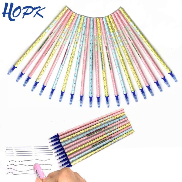 

20pcs/lot erasable pen refill office writing rods for handles 0.5mm blue black ink magic erasable pen refill school supplies