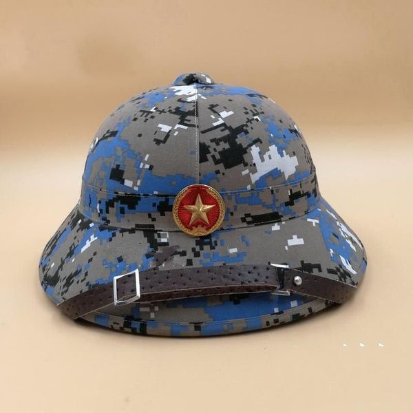 

vietnam war hat nva vietcong vc pith helmet jungle explorer cap marpat colour with badge - world store, Black;white