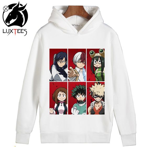 

anime boku no my hero academia cosplay hoodies midoriya izuku bakugou katsuki todoroki sweatshirt men women jackets spring coat, Black