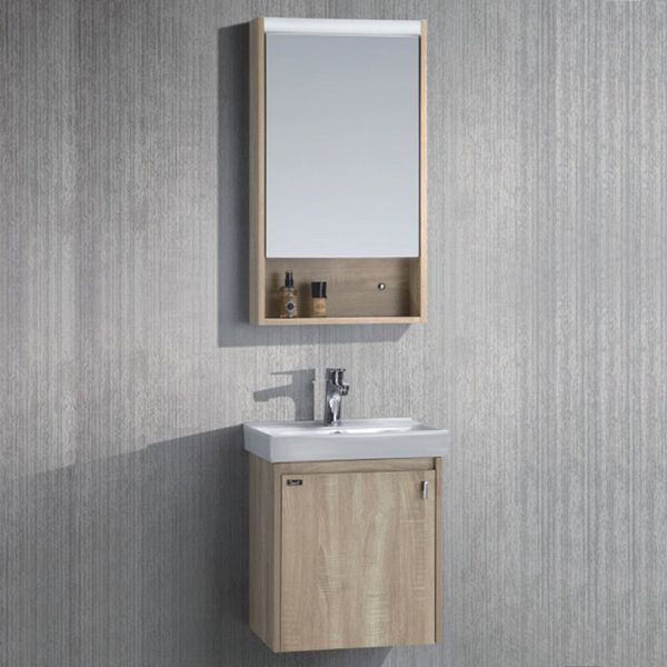 2018 Integrated Bathroom Cabinet Ceramics Cabinets Multi Integrated Bathroom Cabinet Ceramics Cabinets Multi Layer Solid Wood Washbasin Combination Modern Fashion Wall
