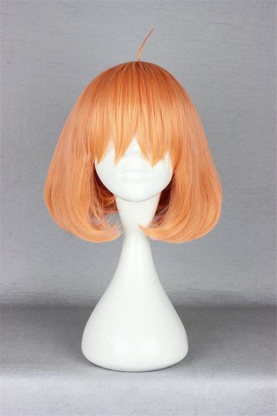 

cosplay costume wigs halloween kuriyama mirai girl party anime synthetic hair, Black;brown
