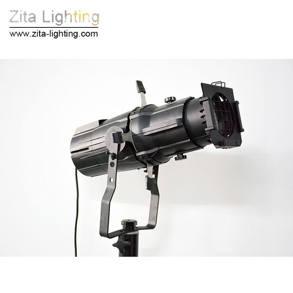 

zita lighting led ellipsoidal profile image lights leko pro studio theater lighting 150w focus dmx 512 zoom spotlight wedding dance party