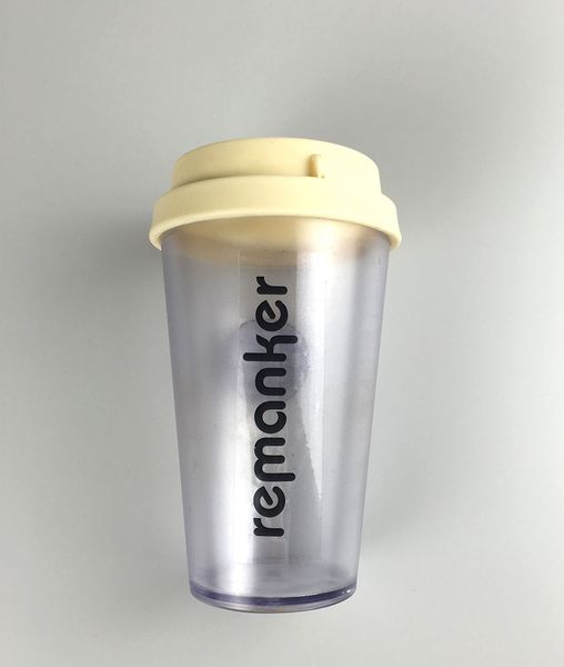 

remanker plasitic cup tumblers water bottle 420ml/14.8 oz nice drinking cup for girls home travel school use