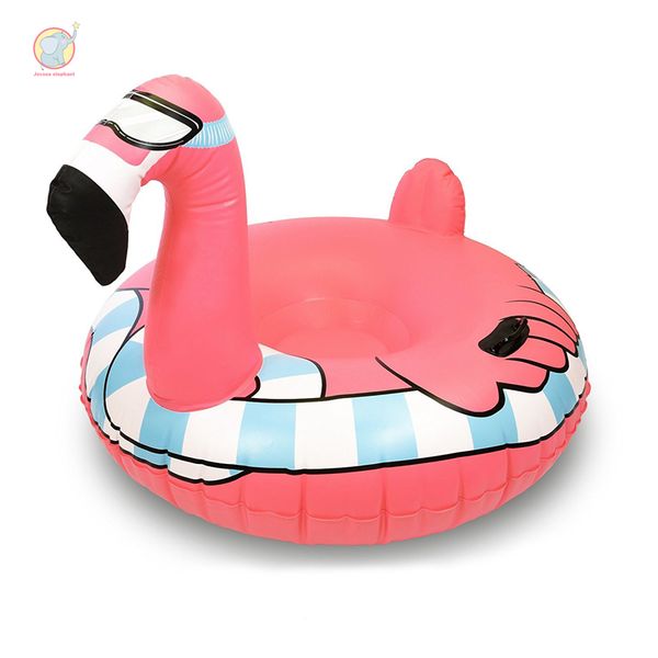 

135 см надувное кольцо единорога фламинго для взрослых катание на лыжах кольцо для плавания круг бассейн бассейн матрас пляж вода игрушка сн