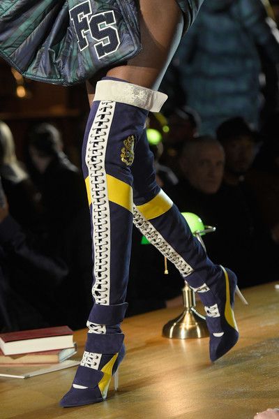 

2018 Женский Мартин вино красный синий лоскутное бедро высокие сапоги женщины заос