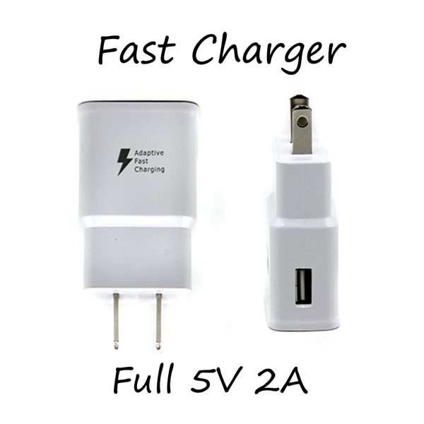 

full 5v 2a usb wall charger quick fast charging travel home wall charge adapter us eu plug for universal smartphone