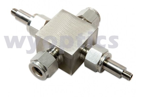 

liquid flow cell online flow sample cell cross flow cell for process monitoring online water quality monitoring