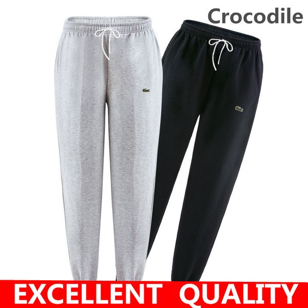 

Мужчины бегуны осень 2018 новый мужской бренд Крокодил вышивка Мужские спортивные