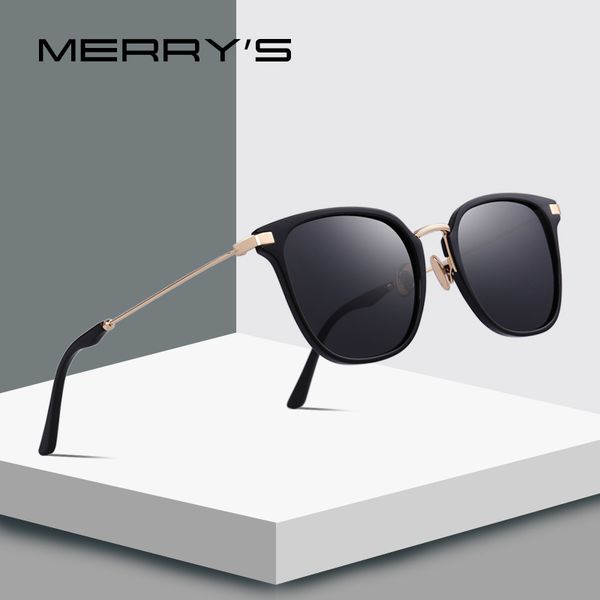 

merry's design men/women polarized sunglasses ultra-light series uv400 protection s'6177, White;black