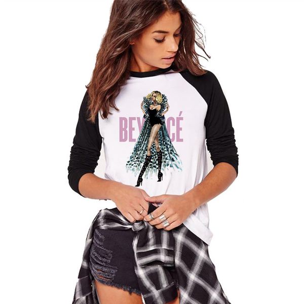 

t-shirt women autumn spring long sleeve t shirt vogue princess design o-neck cotton tees femme ladies camisetas mujer, White