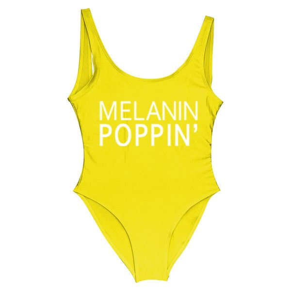 yellow melanin swimsuit