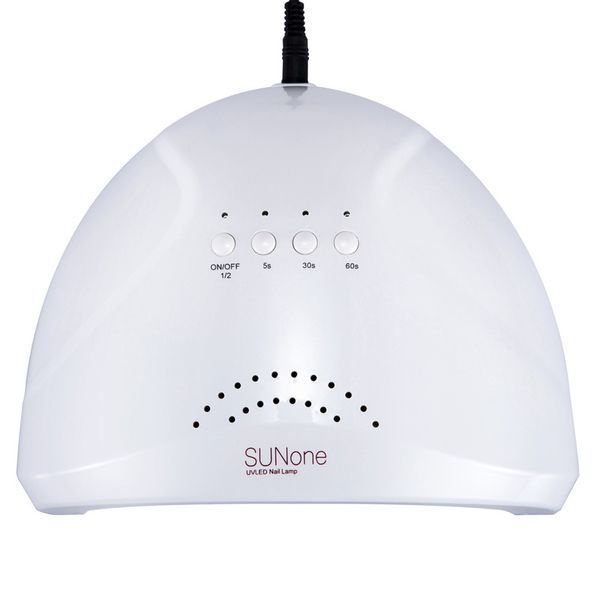 

original sunone 24w/48w nail dryer white light 365nm+405nm uv lamp curing both led gel uv gel professional nail lamp curing