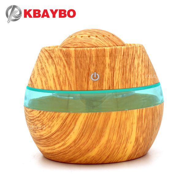 

KBAYBO 300ML USB Aromatherapy Essential Oil Diffuser Car Portable Mini Ultrasonic Cool Mist maker Aroma Air Humidifier For Home