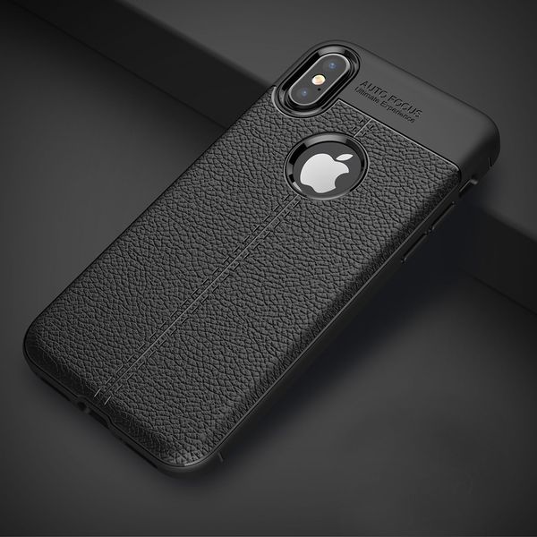 

luxury ultra slim for phone cases fashion litch pattern soft silicone cover for iphone x case shockproof phone case