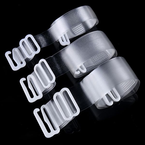 

1cm 1.5cm 1.8cm wide women elastic non slip bra strap adjustable invisible bra straps shoulder belt accessories, Black;white