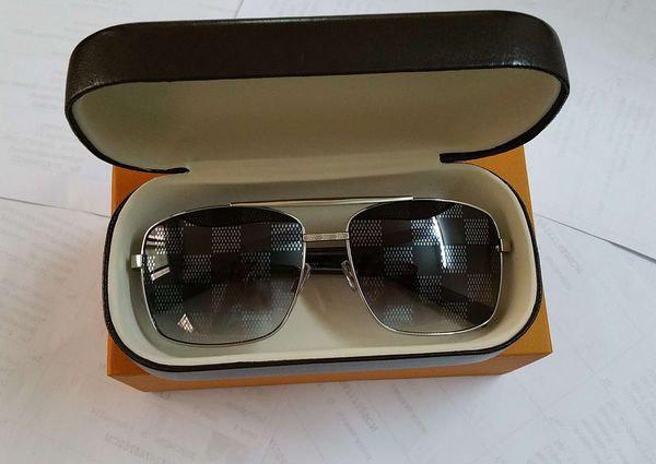 

men attitude sunglasses silver/grey shades mens sunglasses vintage glasses gafas de sol glasses new with box, White;black