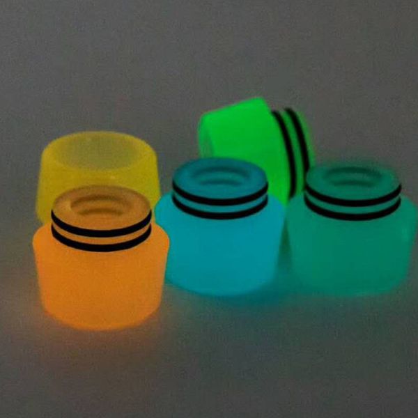 

810 Drip Tip Luminous Noctilucent Mushrooms Drip Tips Wide Bore Mouthpiece for Vape Atomizers TFV12 Prince TFV8 DHL Free