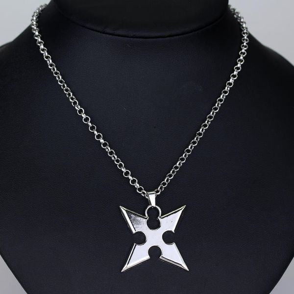 Kingdom Hearts Sora Key Blade Metal Necklace Chains Cosplay Jewelry Gift