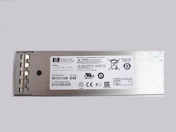 

Ag637 63601 460581 001 for hp eva4400 controller battery