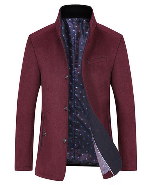 

man han edition cultivate one's morality in the long winter in europe and the new business gentleman fine warm fur coat 272/m-4x, Black