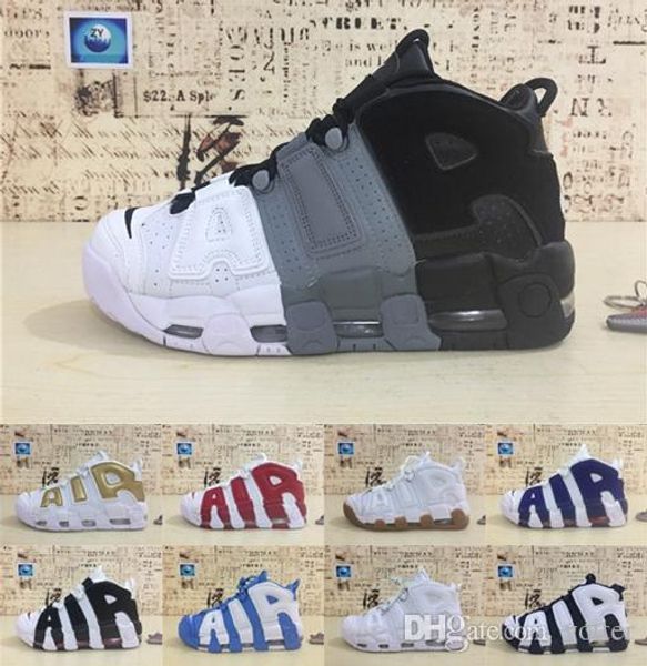

2018 96 qs olympic varsity maroon men women basketball shoes for 3m scottie pippen air uptempo sports shoes sneakers size 36-46