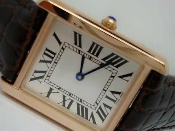 Venda imperdível relógio masculino feminino caixa de ouro rosa pulseira de couro marrom relógio de mostrador branco relógios de quartzo 043 frete grátis