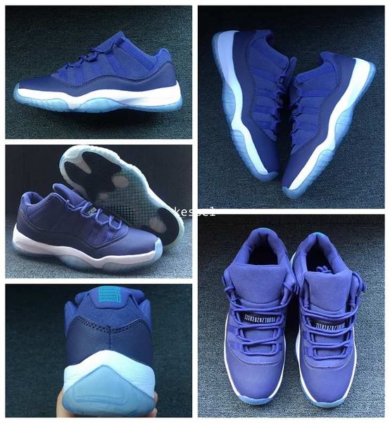 

2018 low blue moon men women 11 xi basketball shoes mens sports sneakers 11s trainers basket ball athletic shoe size 36-47