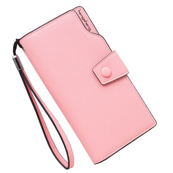 

hengsheng hand package больше функций мэм дам кошелек синий кошелек длинный фонд застежка-молния рука взять женщина конфеты цвет европейский, Red;black