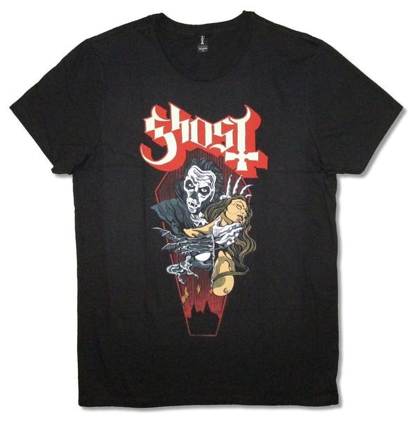 

ghost b.c. dracula papa emeritus black t shirt new official, White;black