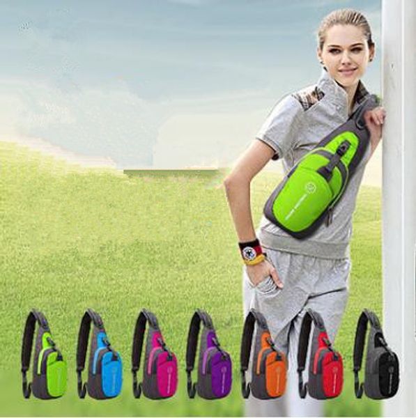

Oxford che t bag outdoor port travel hiking houlder ling backpack pouch functional fanny bag wai t pack