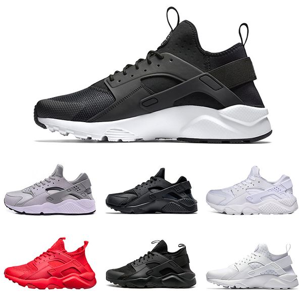 

2018 Новый воздух Huarache 1.0 4.0 женщины мужчины кроссовки серое золото черный красный белый открытый кроссовки Кроссовки кроссовки 36-45