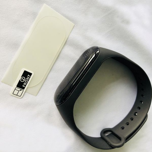 Chegada nova mi banda 3 pulseira inteligente filme protetor de tela para mi banda 3 miband 3