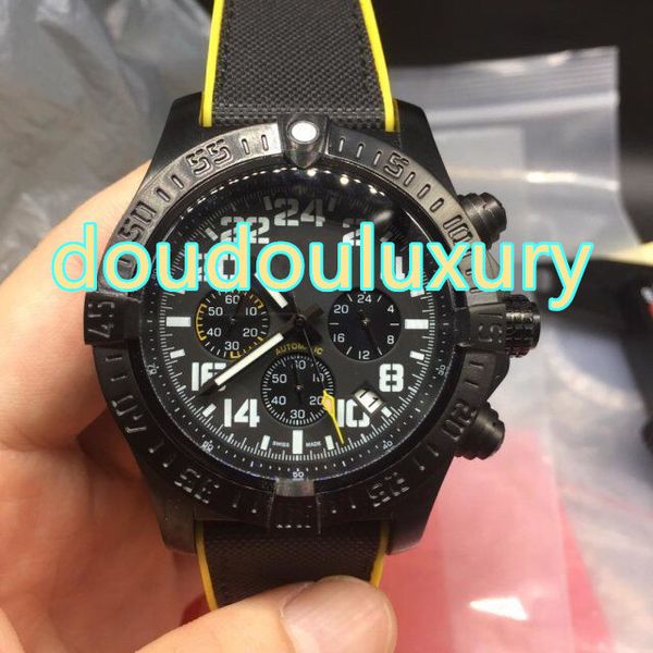 

men's wrist watches black dial fashionable personality waterproof watch quartz chronograph watches ing, Slivery;brown