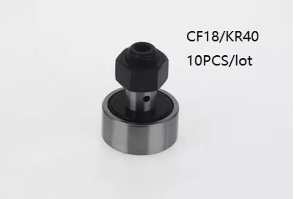 

10pcs / серия ролика иглы роликовый подшипник cf18 kr40 cam follower bearings track